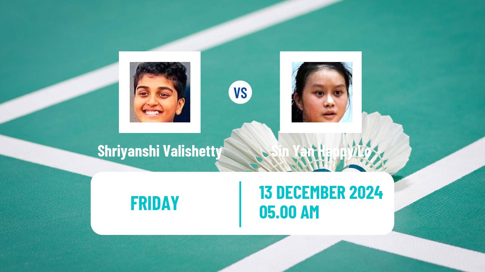 Badminton BWF World Tour Odisha Masters Women Shriyanshi Valishetty - Sin Yan Happy Lo