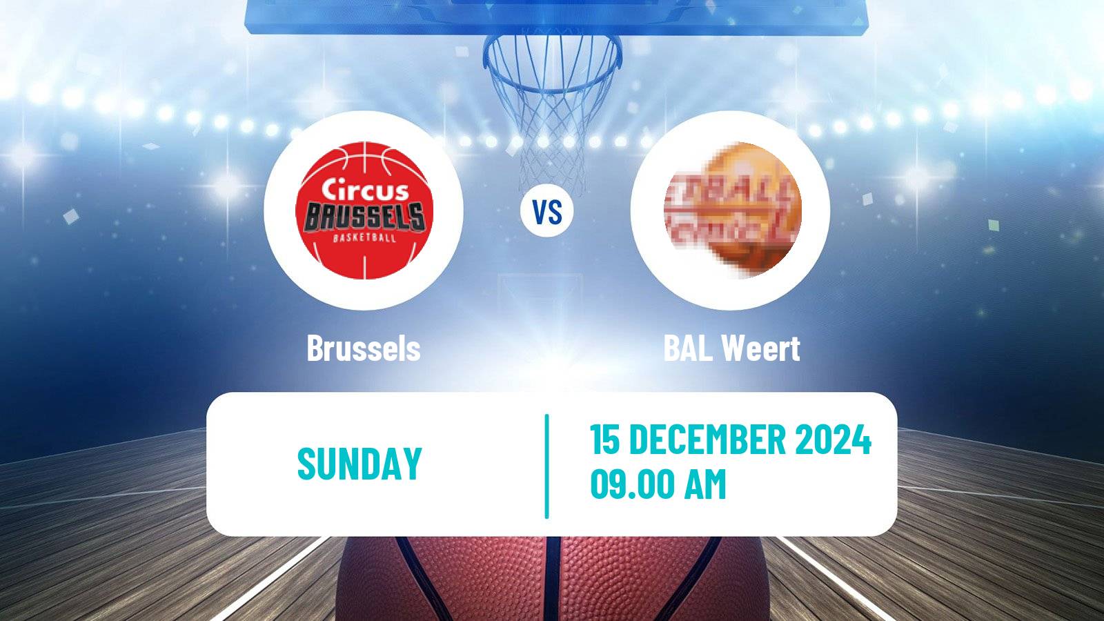 Basketball BNXT League Brussels - BAL Weert