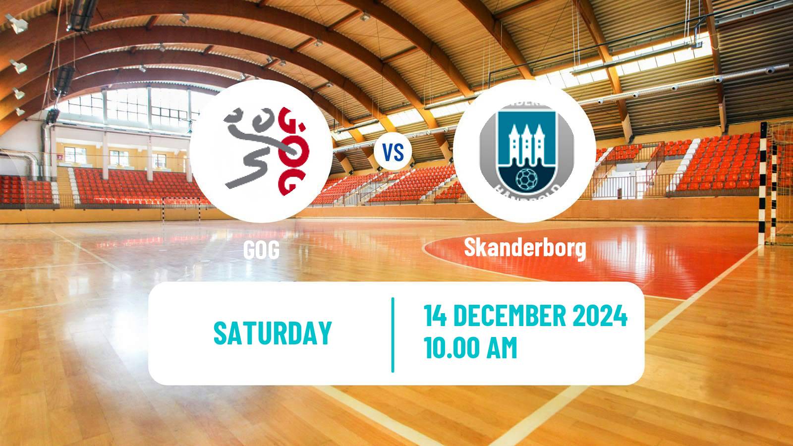 Handball Danish Handbold Ligaen GOG - Skanderborg