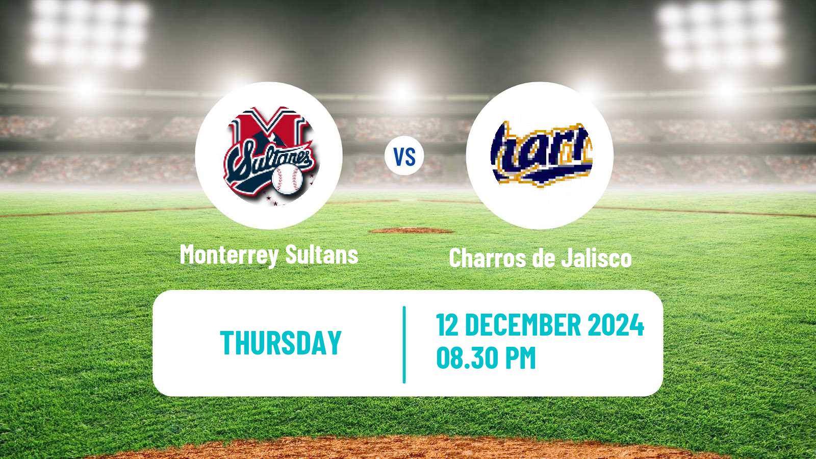 Baseball LMP Monterrey Sultans - Charros de Jalisco