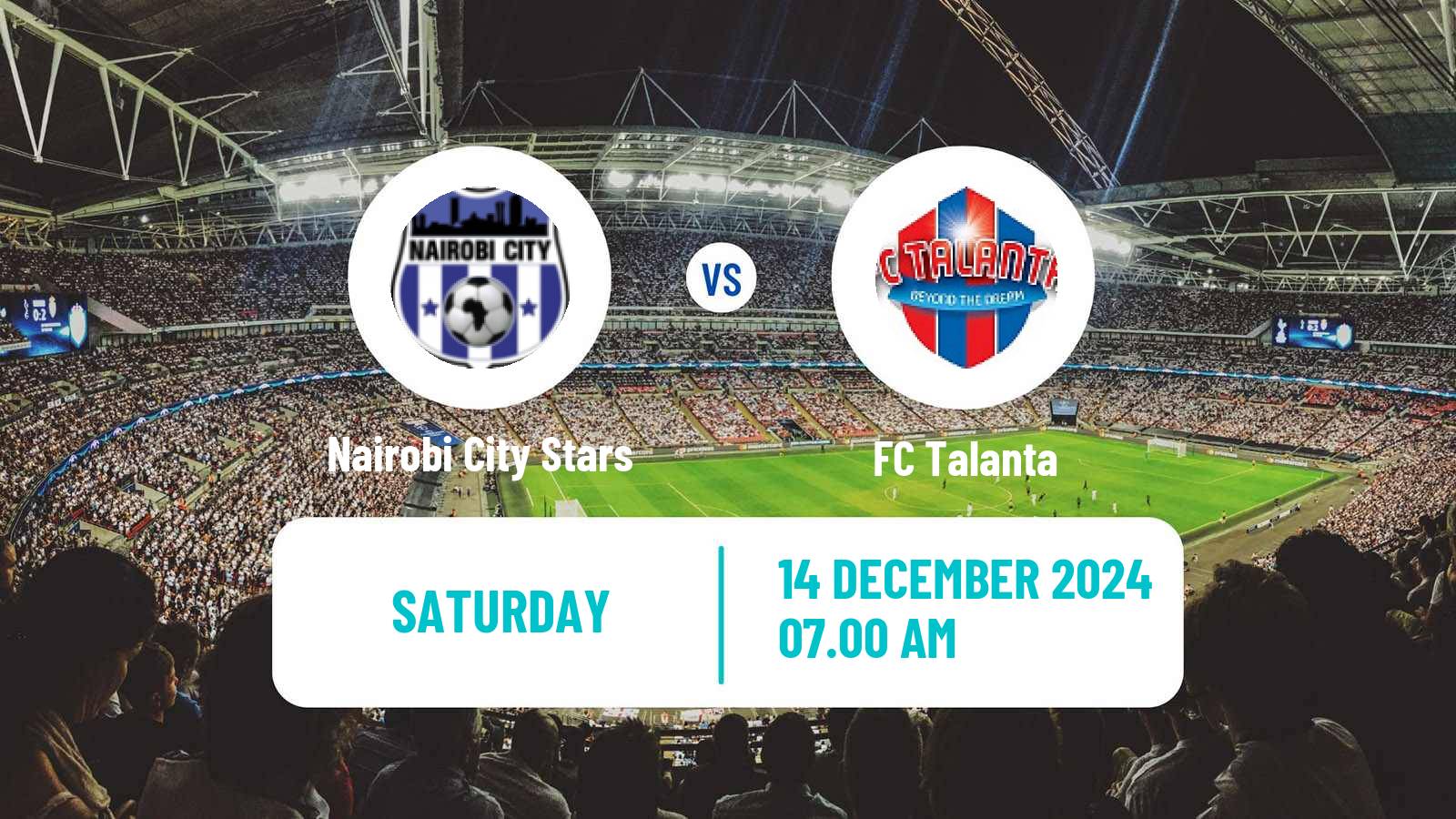 Soccer Kenyan Premier League Nairobi City Stars - Talanta