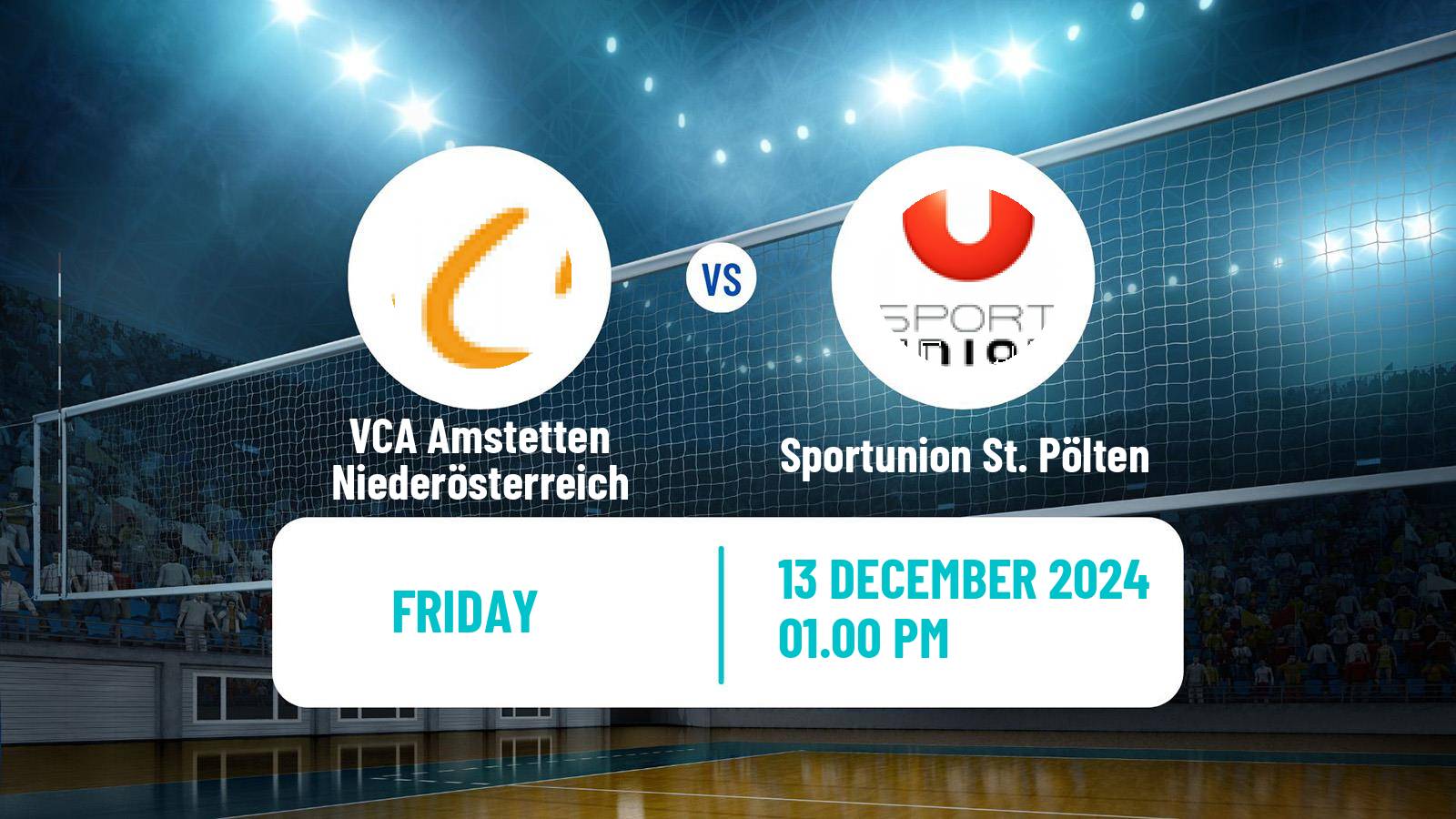 Volleyball Austrian Volley League VCA Amstetten Niederösterreich - Sportunion St. Pölten