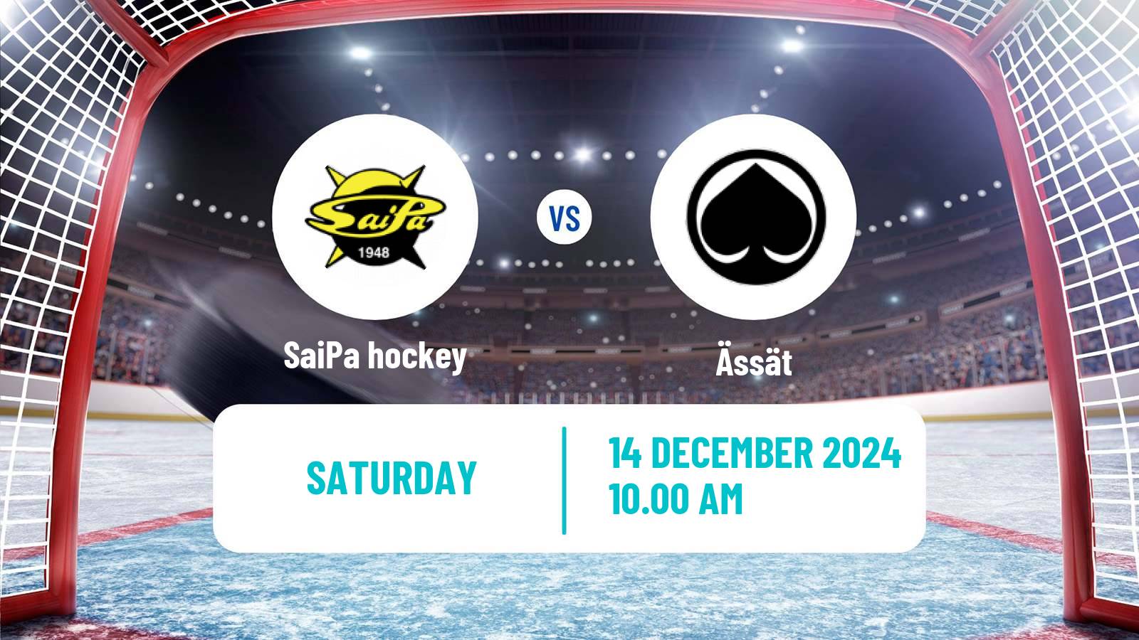 Hockey Finnish SM-liiga SaiPa - Ässät