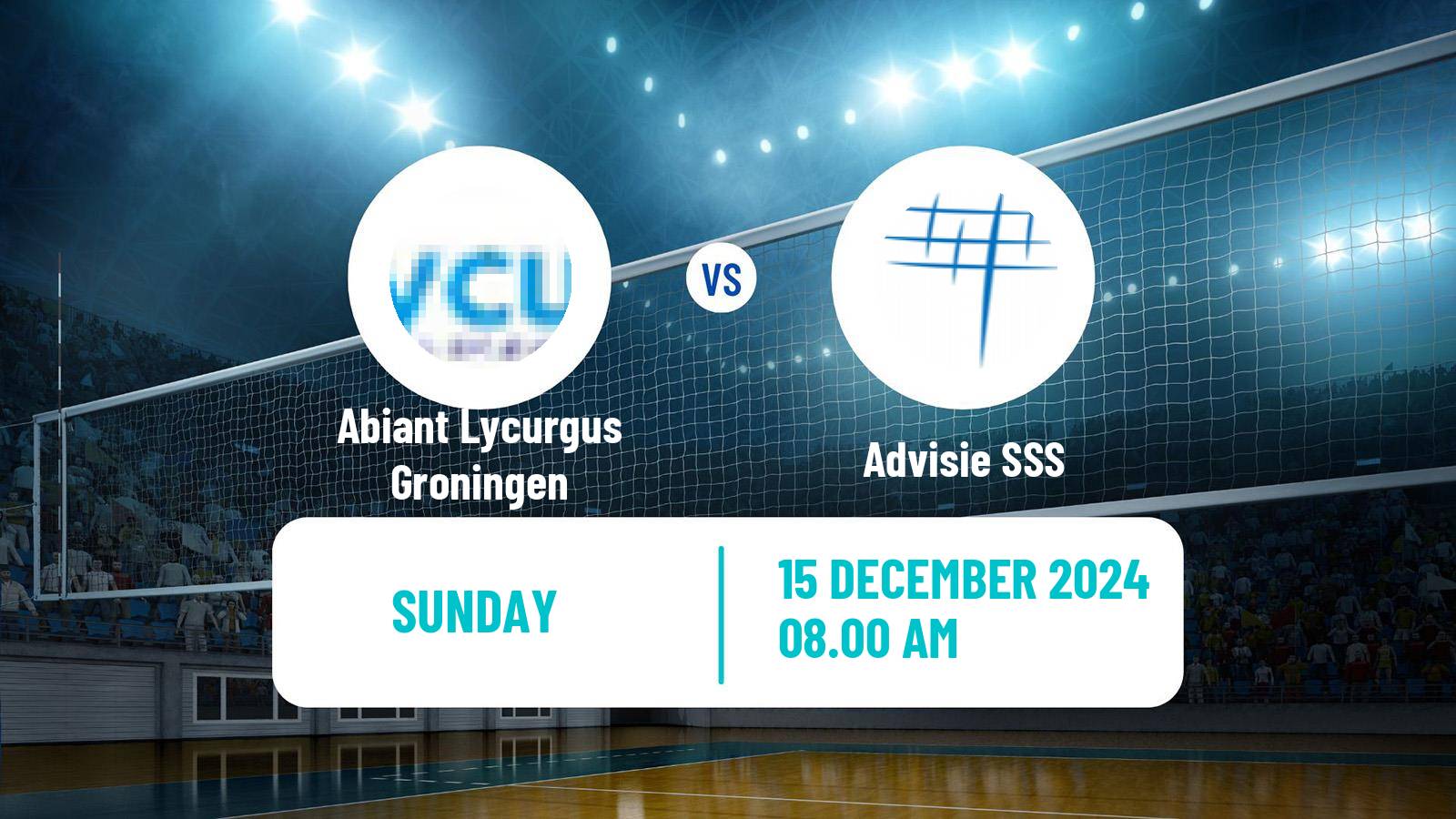 Volleyball Dutch Eredivisie Volleyball Abiant Lycurgus Groningen - Advisie SSS