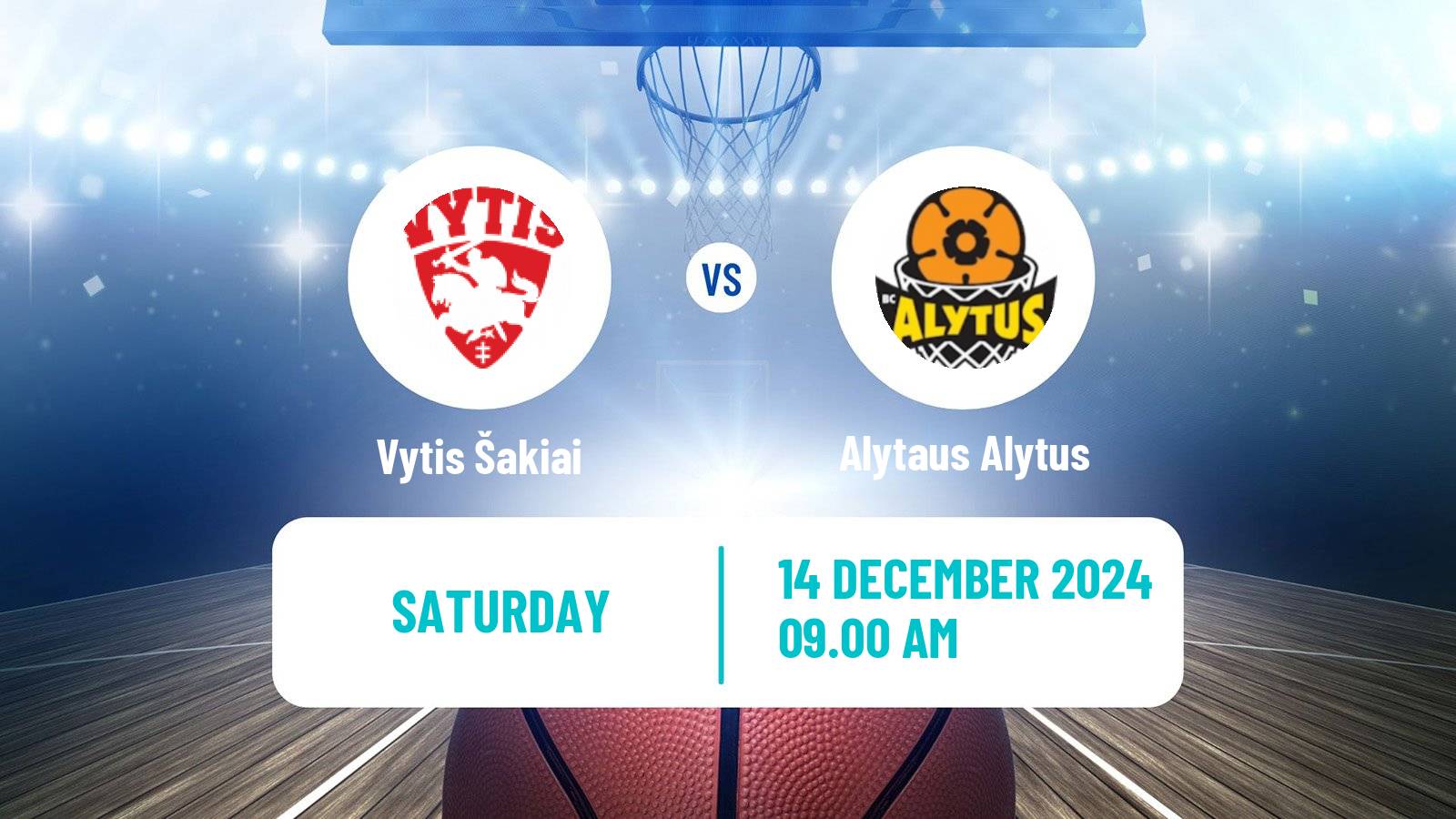 Basketball Lietuvos NKL Vytis Šakiai - Alytaus Alytus