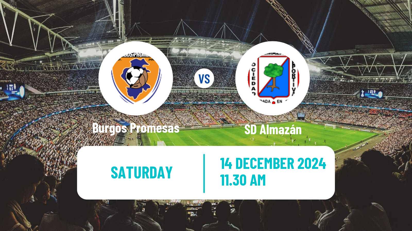 Soccer Spanish Tercera RFEF - Group 8 Burgos Promesas - Almazán