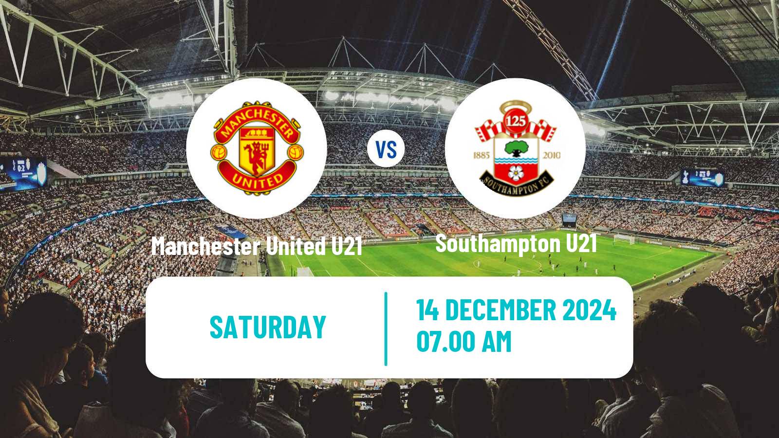 Soccer English Premier League 2 Manchester United U21 - Southampton U21