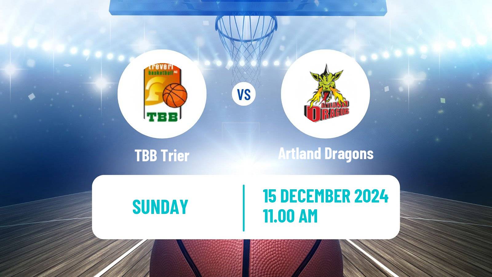 Basketball German Pro A Basketball Trier - Artland Dragons