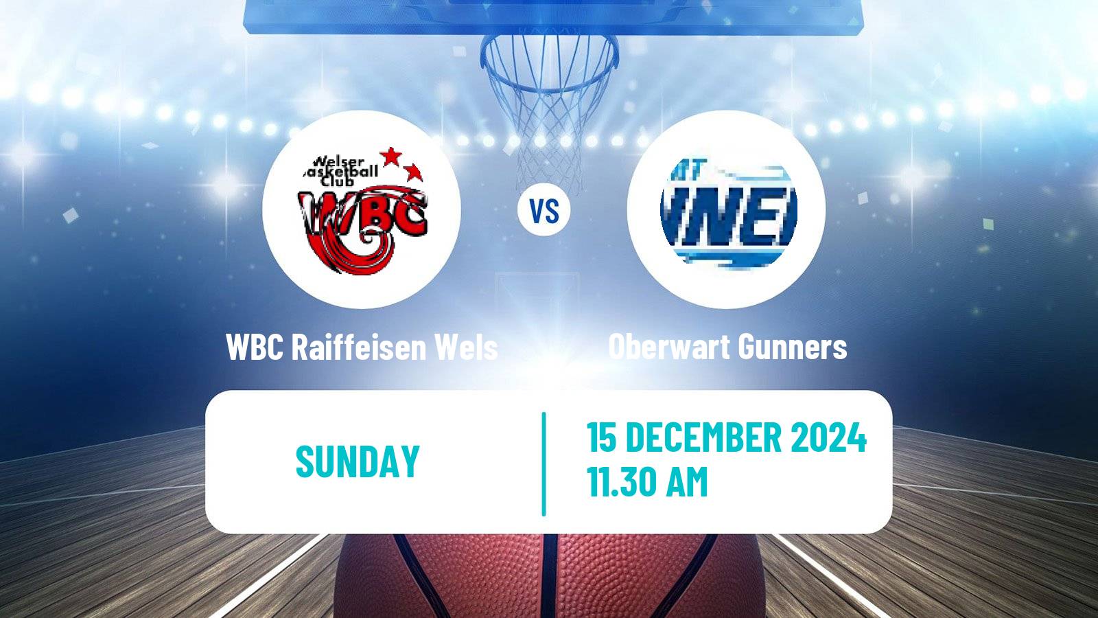 Basketball Austrian Superliga Basketball WBC Raiffeisen Wels - Oberwart Gunners