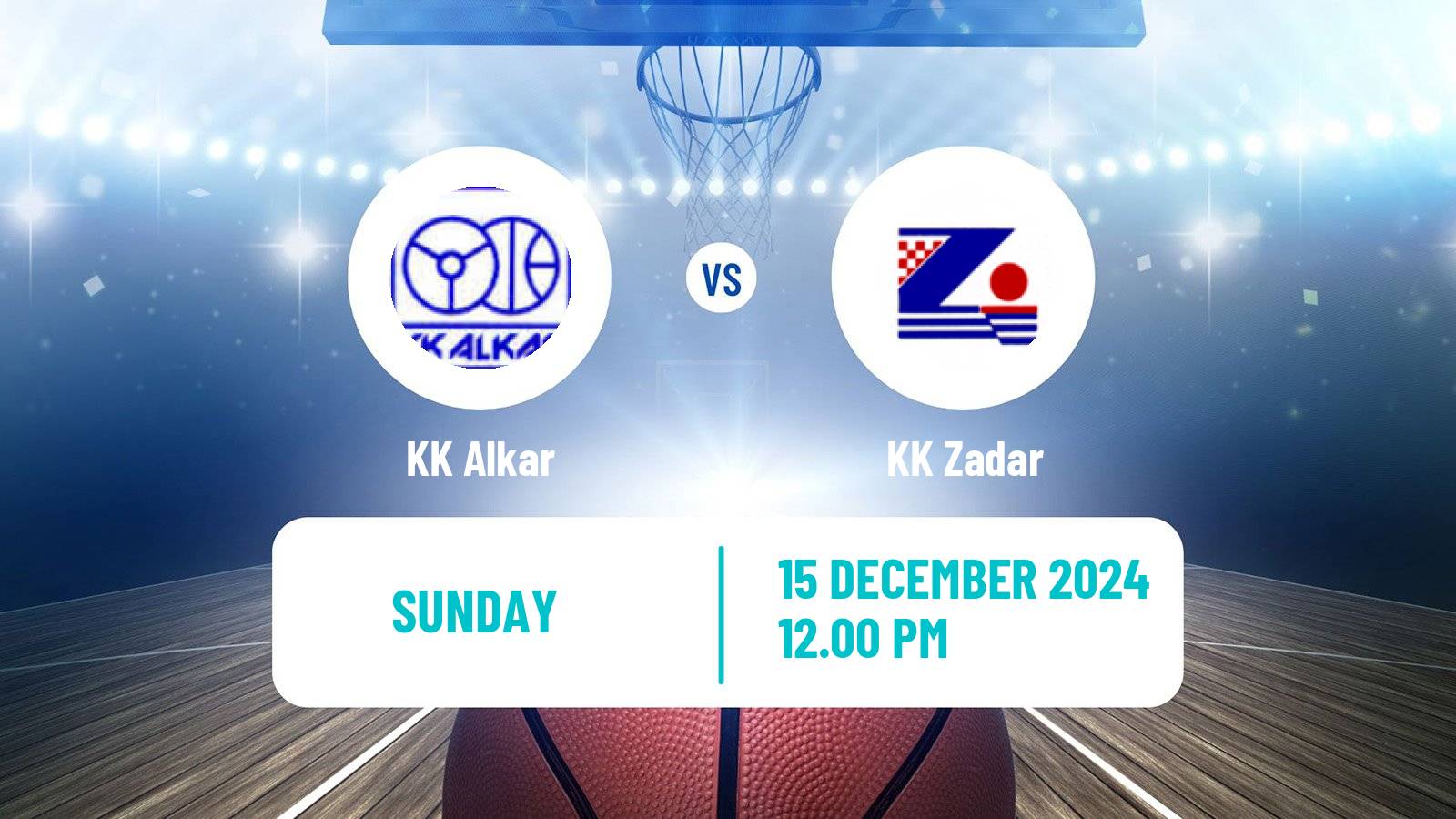 Basketball Croatian Premijer Liga Basketball Alkar - KK Zadar