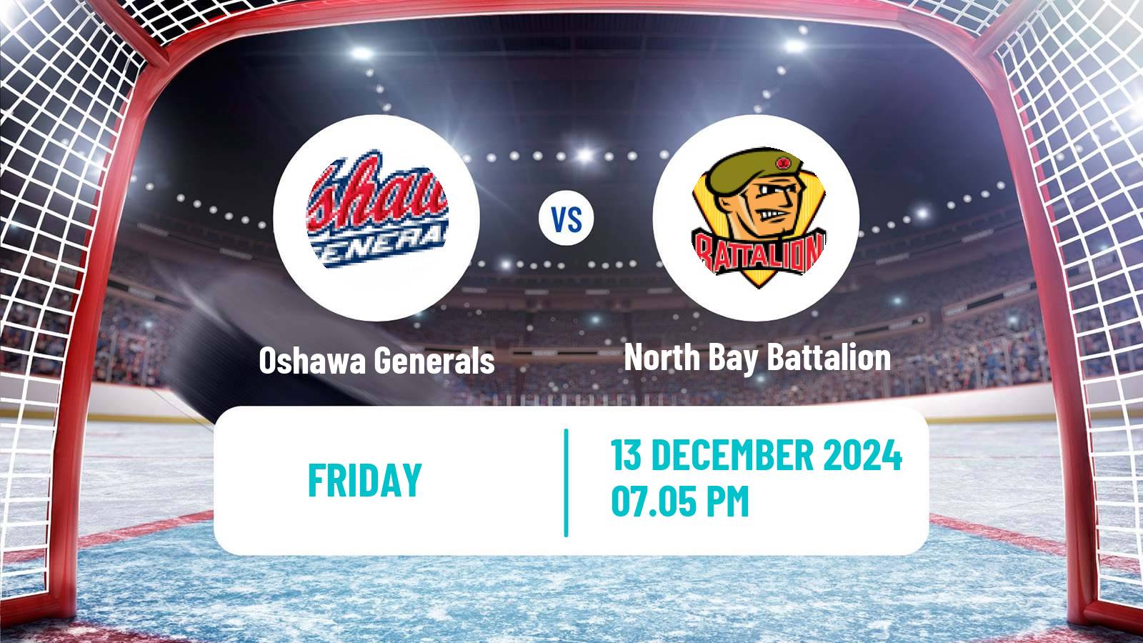 Hockey OHL Oshawa Generals - North Bay Battalion