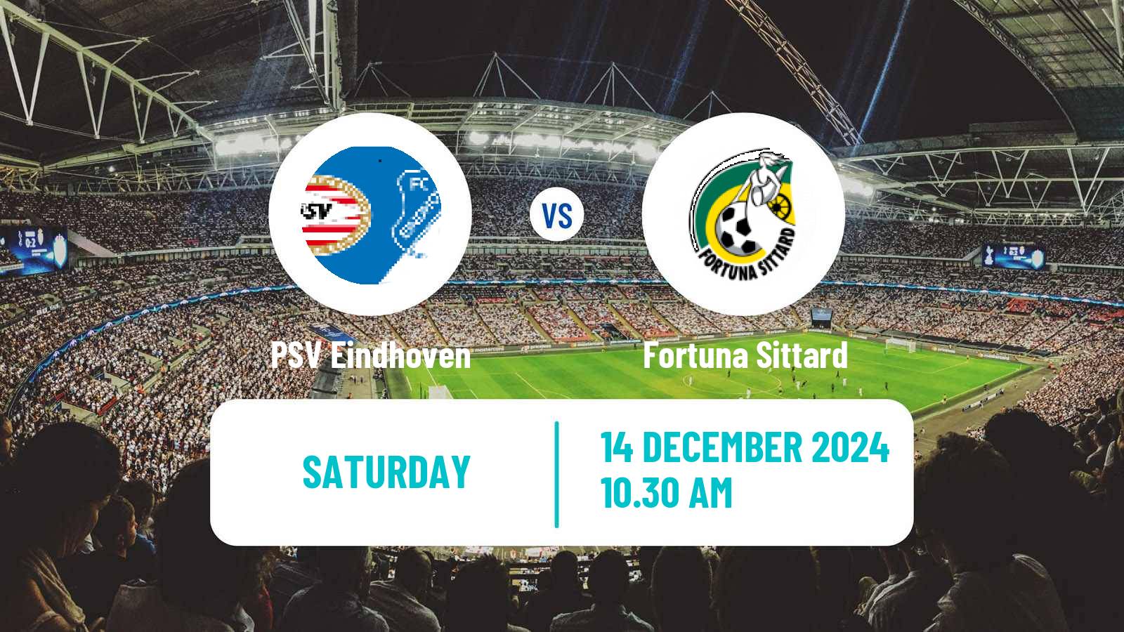 Soccer Dutch Eredivisie Women PSV Eindhoven - Fortuna Sittard