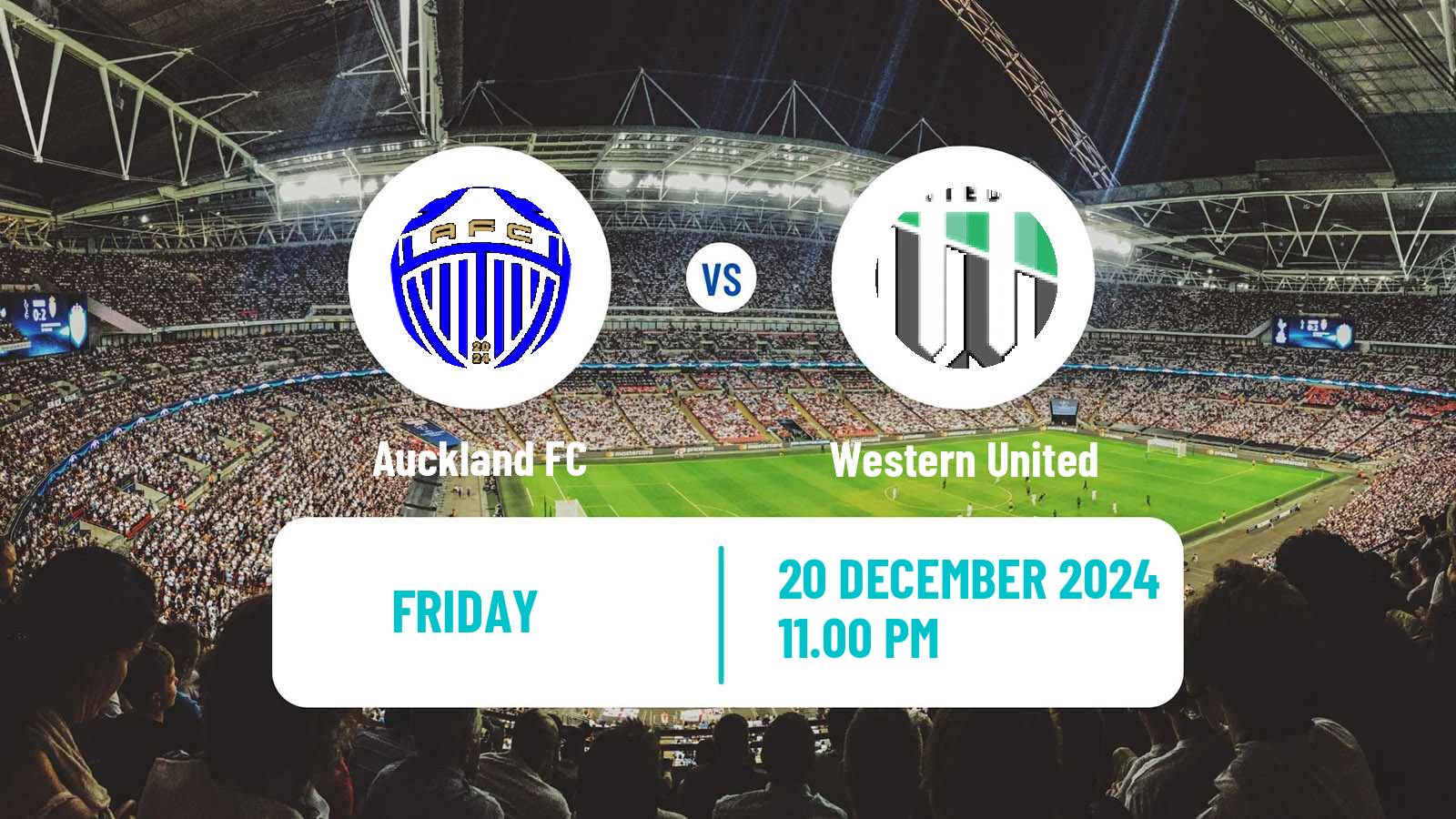 Soccer Australian A-League Auckland FC - Western United