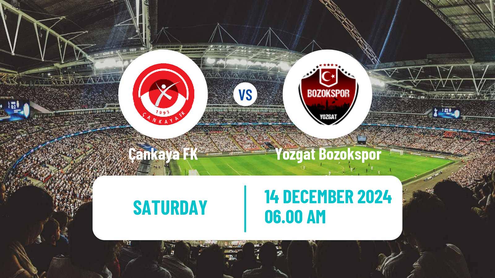 Soccer Turkish 3 Lig Group 3 Çankaya - Yozgat Bozokspor