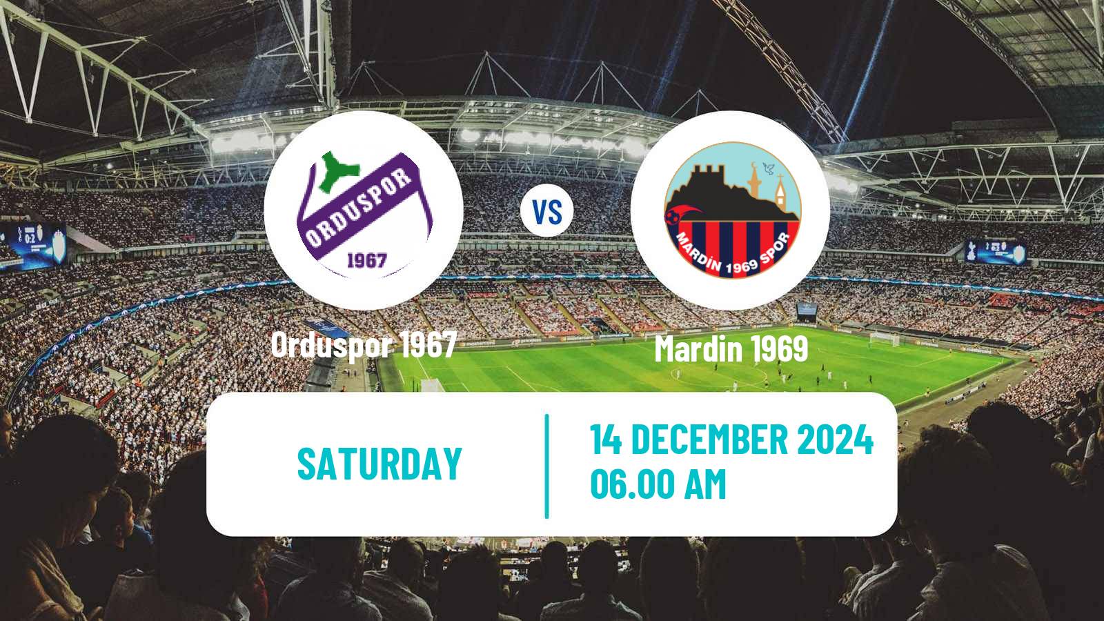 Soccer Turkish 3 Lig Group 4 Orduspor 1967 - Mardin 1969