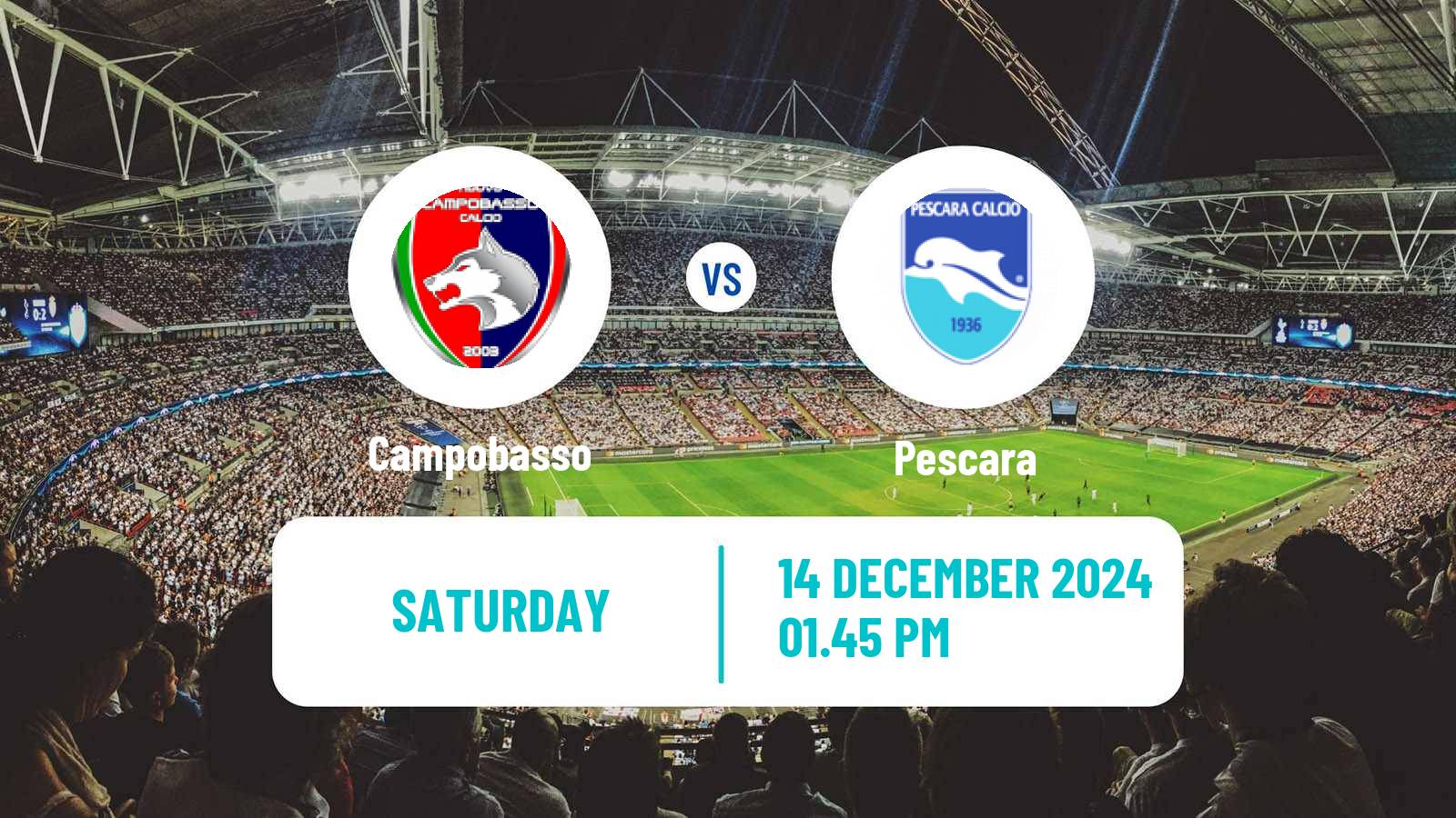 Soccer Italian Serie C Group B Campobasso - Pescara