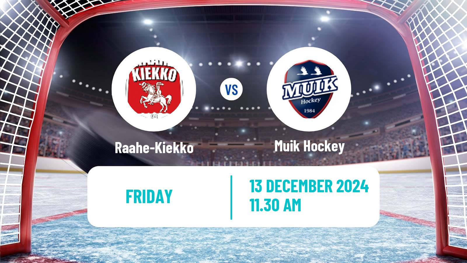 Hockey Finnish Suomi-sarja Raahe-Kiekko - Muik Hockey