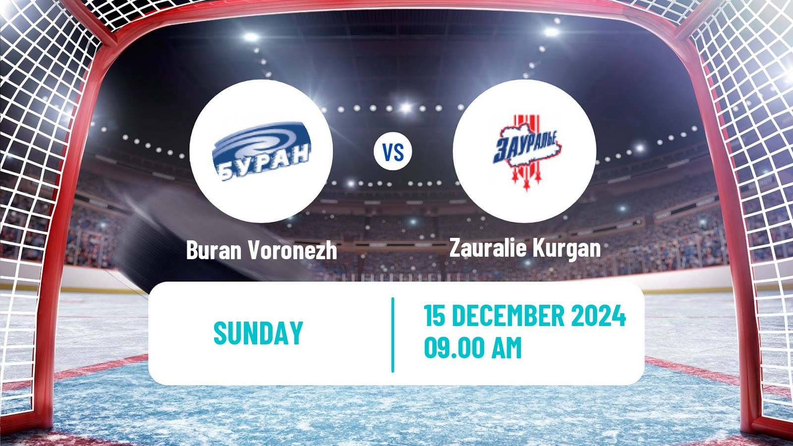 Hockey VHL Buran Voronezh - Zauralie Kurgan