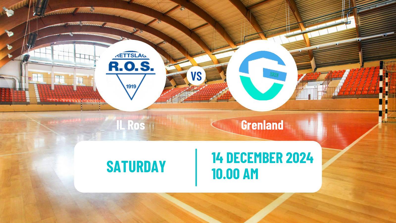 Handball Norwegian 1 Division Handball Ros - Grenland