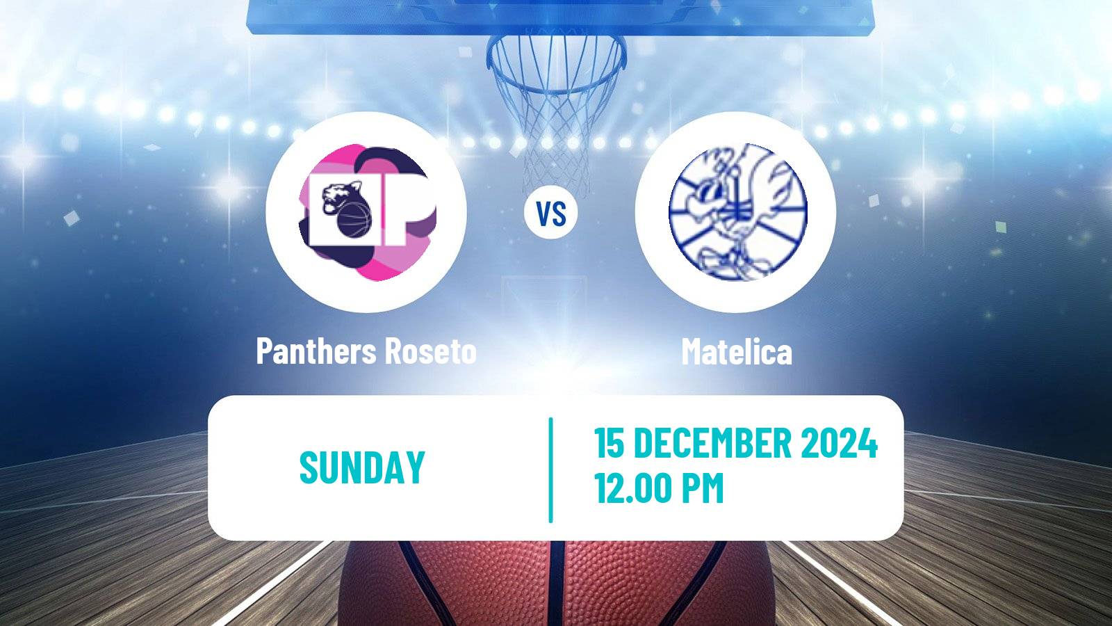 Basketball Serie A2 Basketball Women Group B Panthers Roseto - Matelica