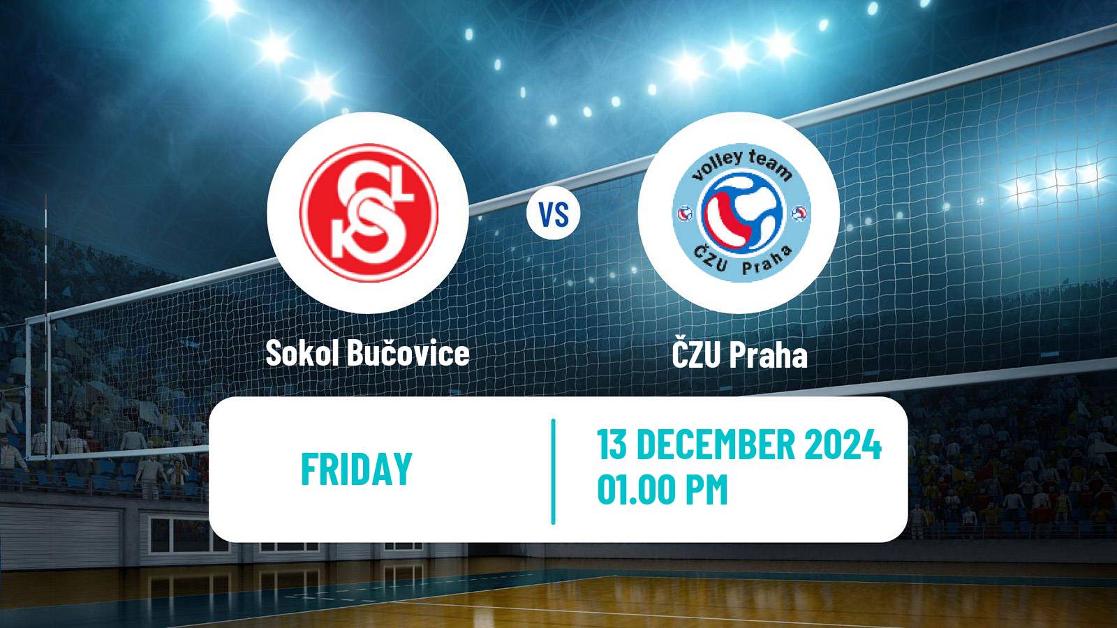 Volleyball Czech 1 Liga Volleyball Sokol Bučovice - ČZU Praha