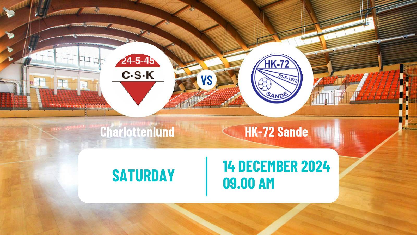 Handball Norwegian 1 Division Handball Charlottenlund - HK-72 Sande