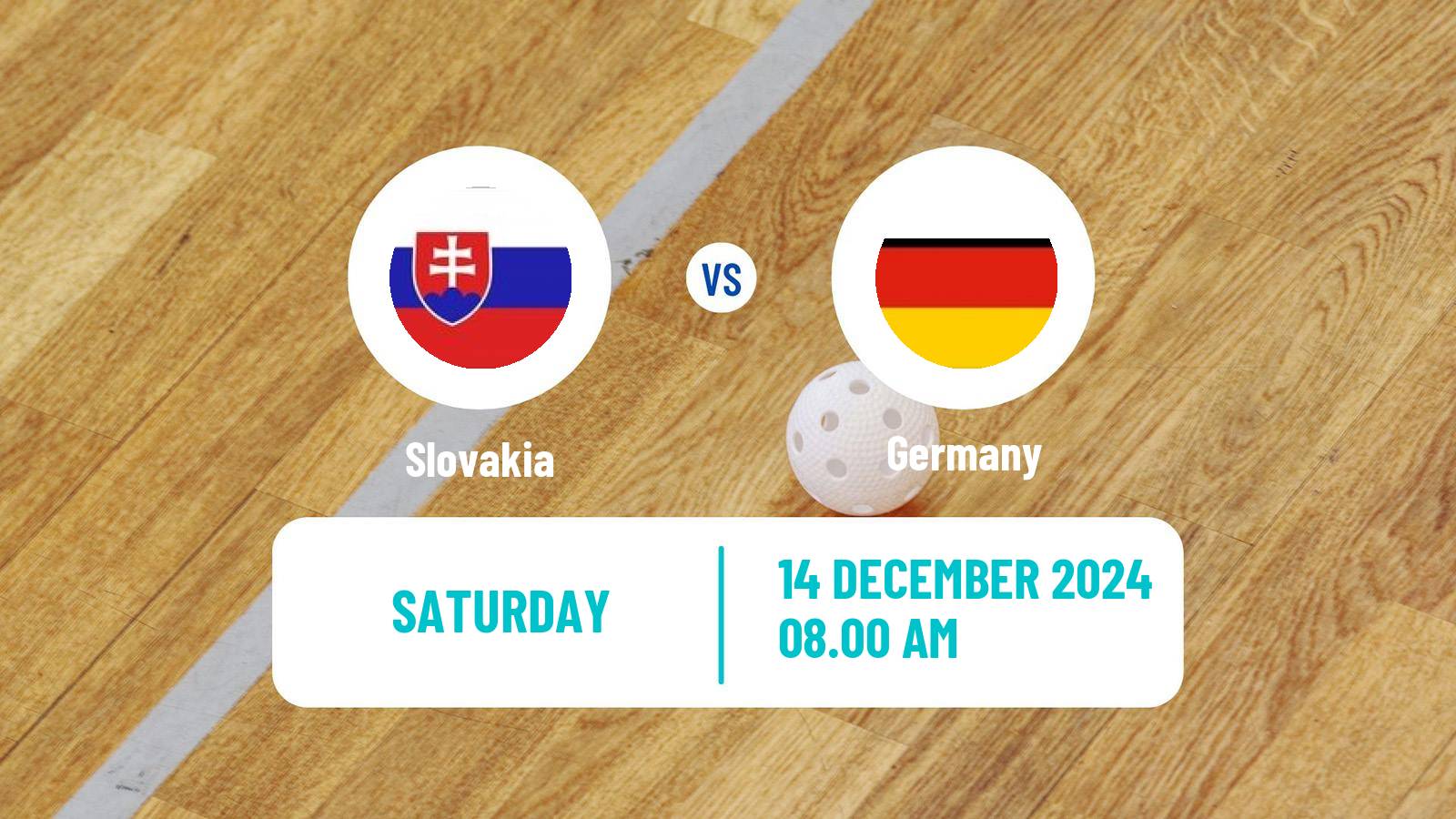 Floorball World Championship Floorball Slovakia - Germany