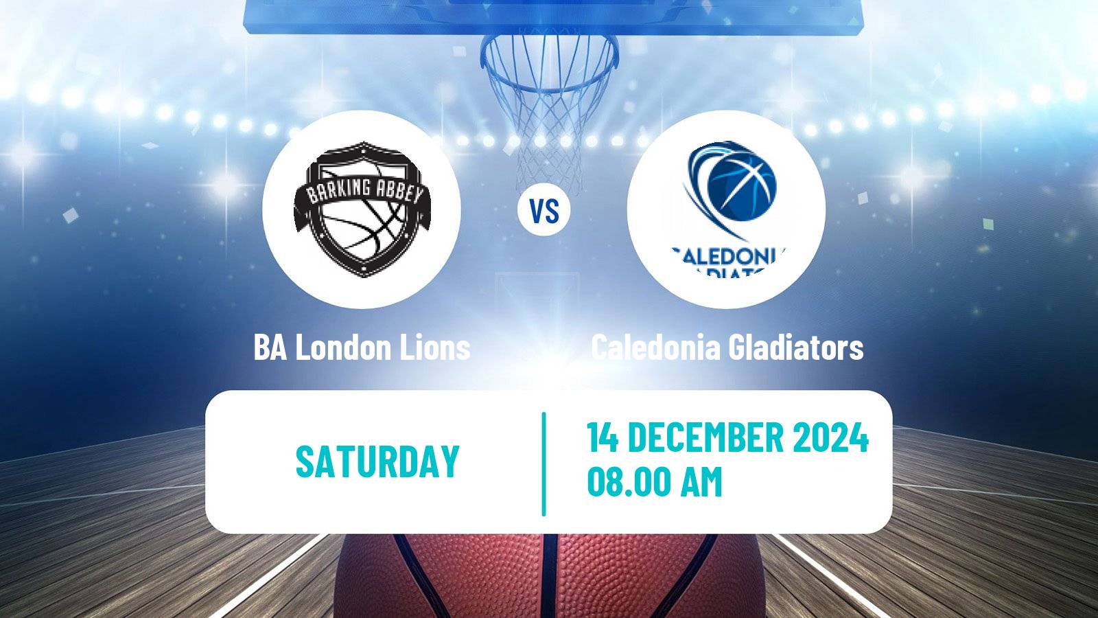 Basketball British WBBL BA London Lions - Caledonia Gladiators