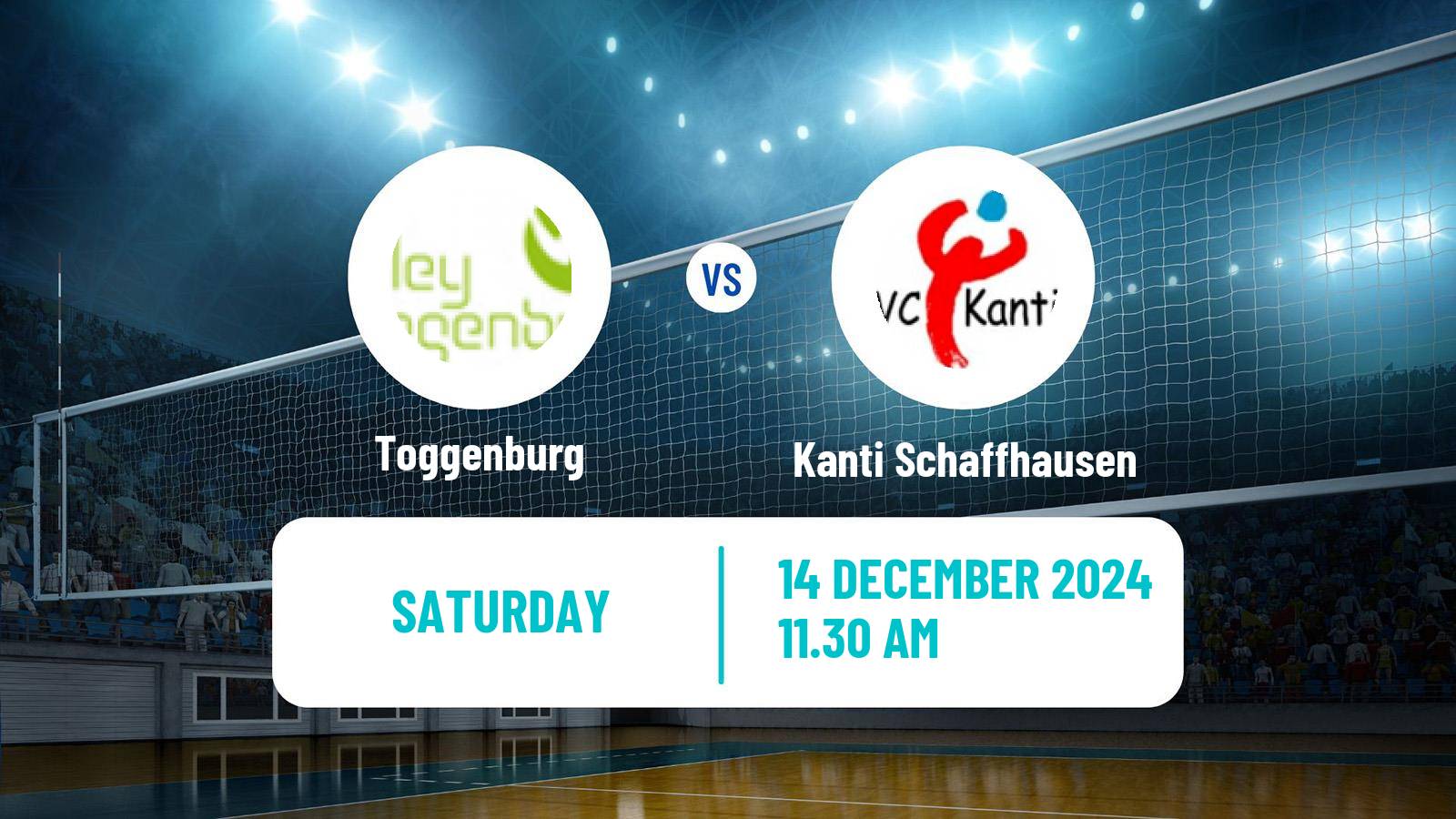 Volleyball Swiss NLA Volleyball Women Toggenburg - Kanti Schaffhausen