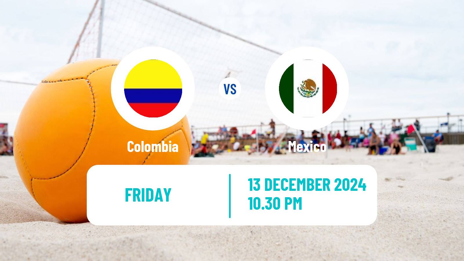 Beach soccer Acapulco Cup 2024 Colombia - Mexico