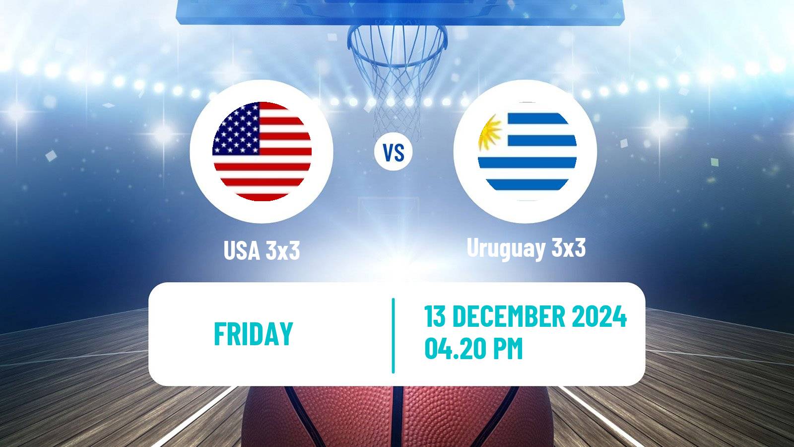 Basketball Americup 3x3 USA 3x3 - Uruguay 3x3