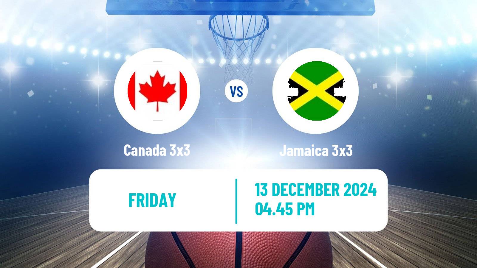 Basketball Americup 3x3 Canada 3x3 - Jamaica 3x3