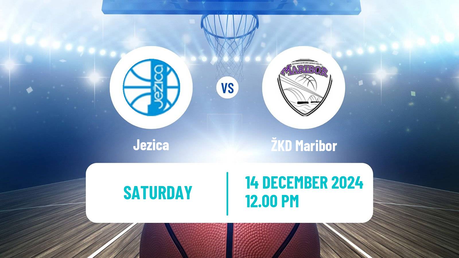 Basketball Slovenian Liga Basketball Women Jezica - Maribor