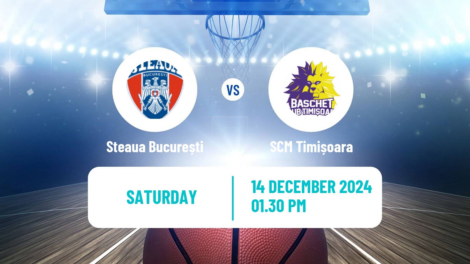 Basketball Romanian Divizia A Basketball Steaua București - SCM Timișoara