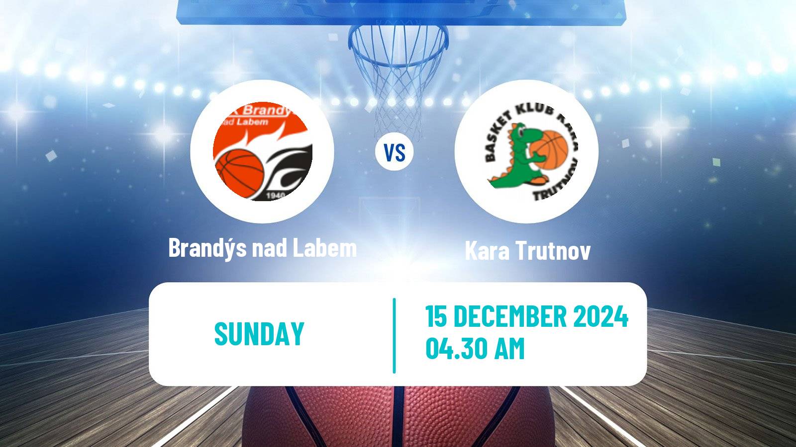 Basketball Czech ZBL Women Brandýs nad Labem - Kara Trutnov