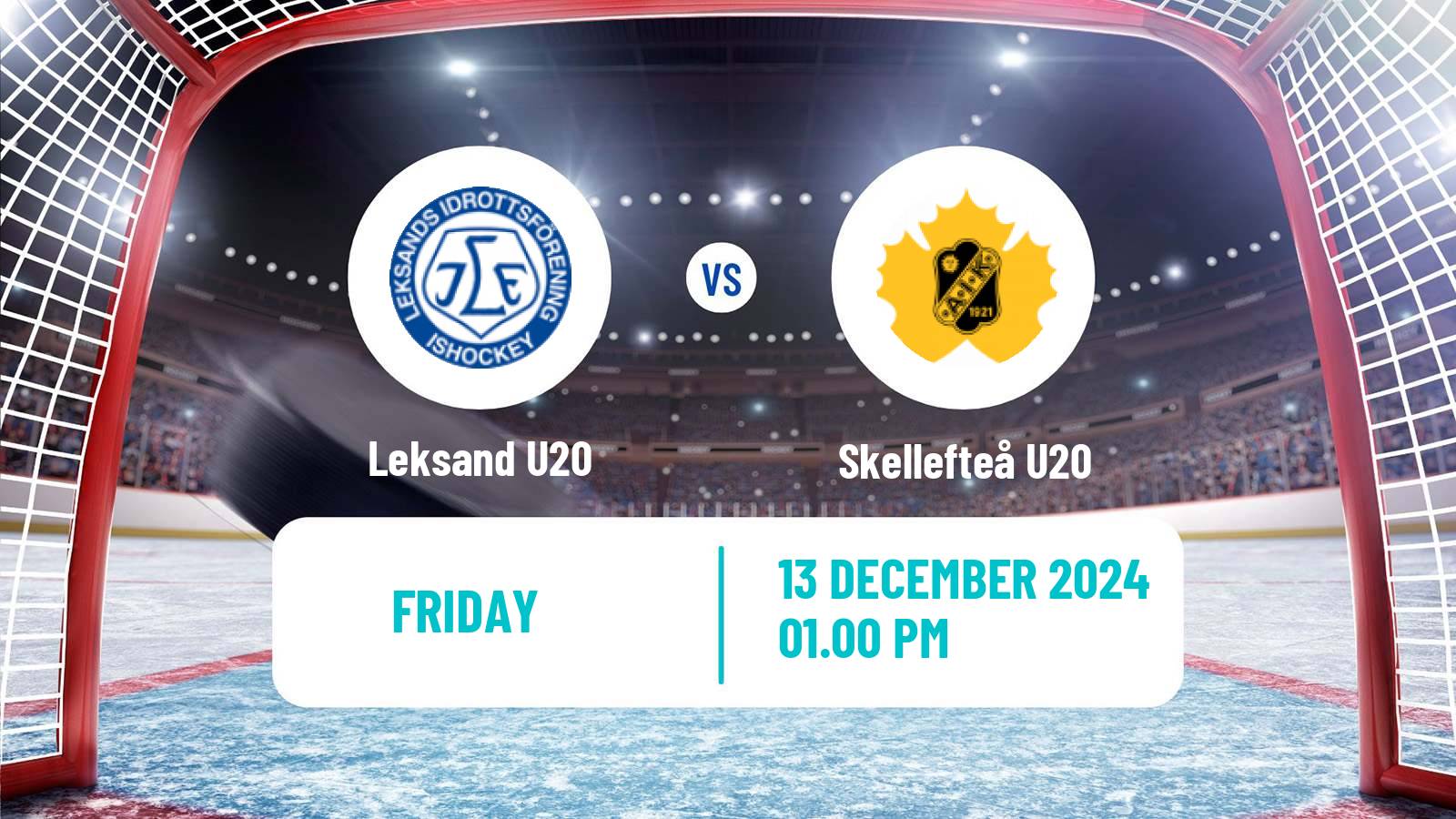 Hockey Swedish Superelit U20 Hockey Leksand U20 - Skellefteå U20