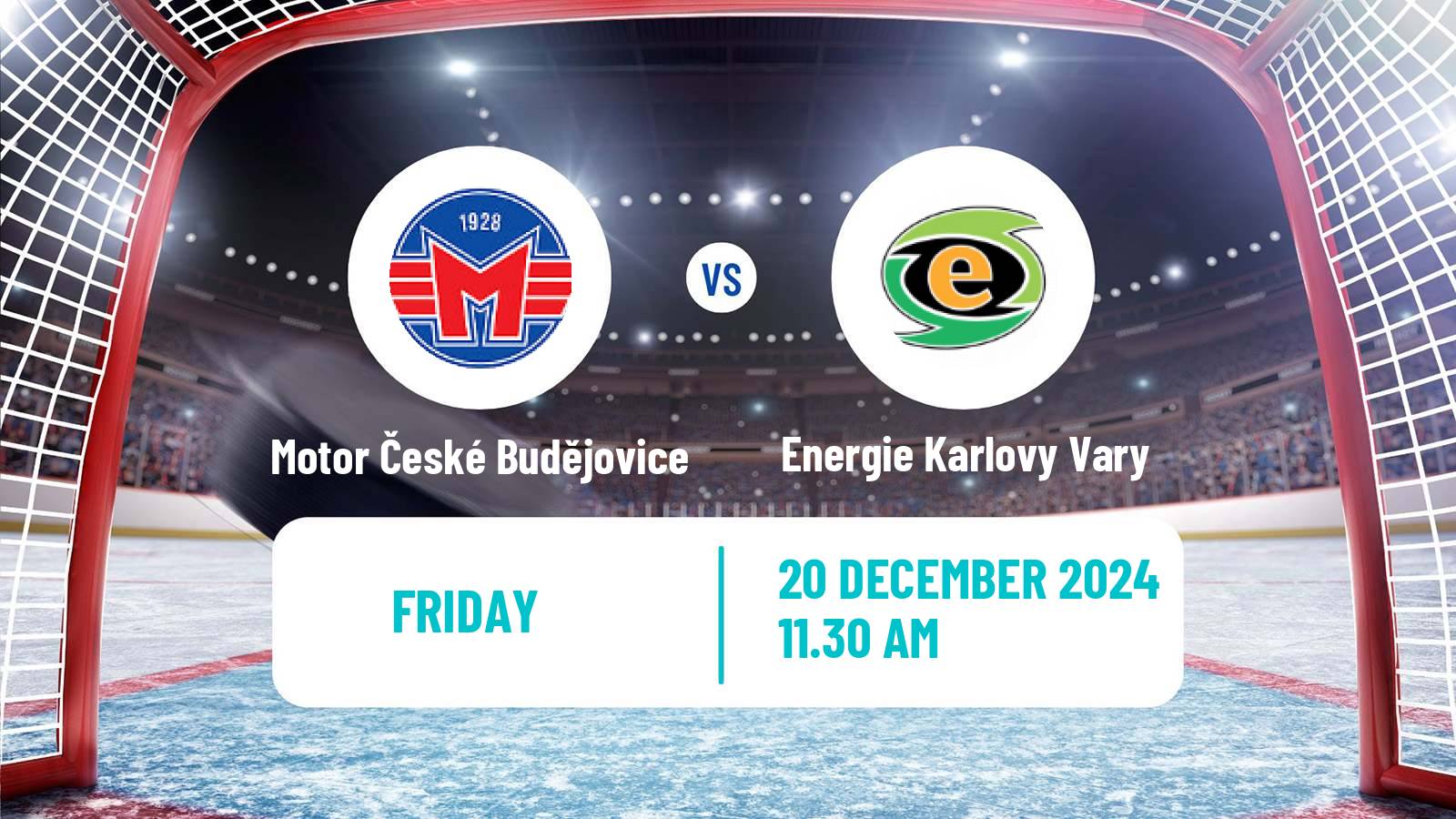 Hockey Czech Extraliga Motor České Budějovice - Energie Karlovy Vary