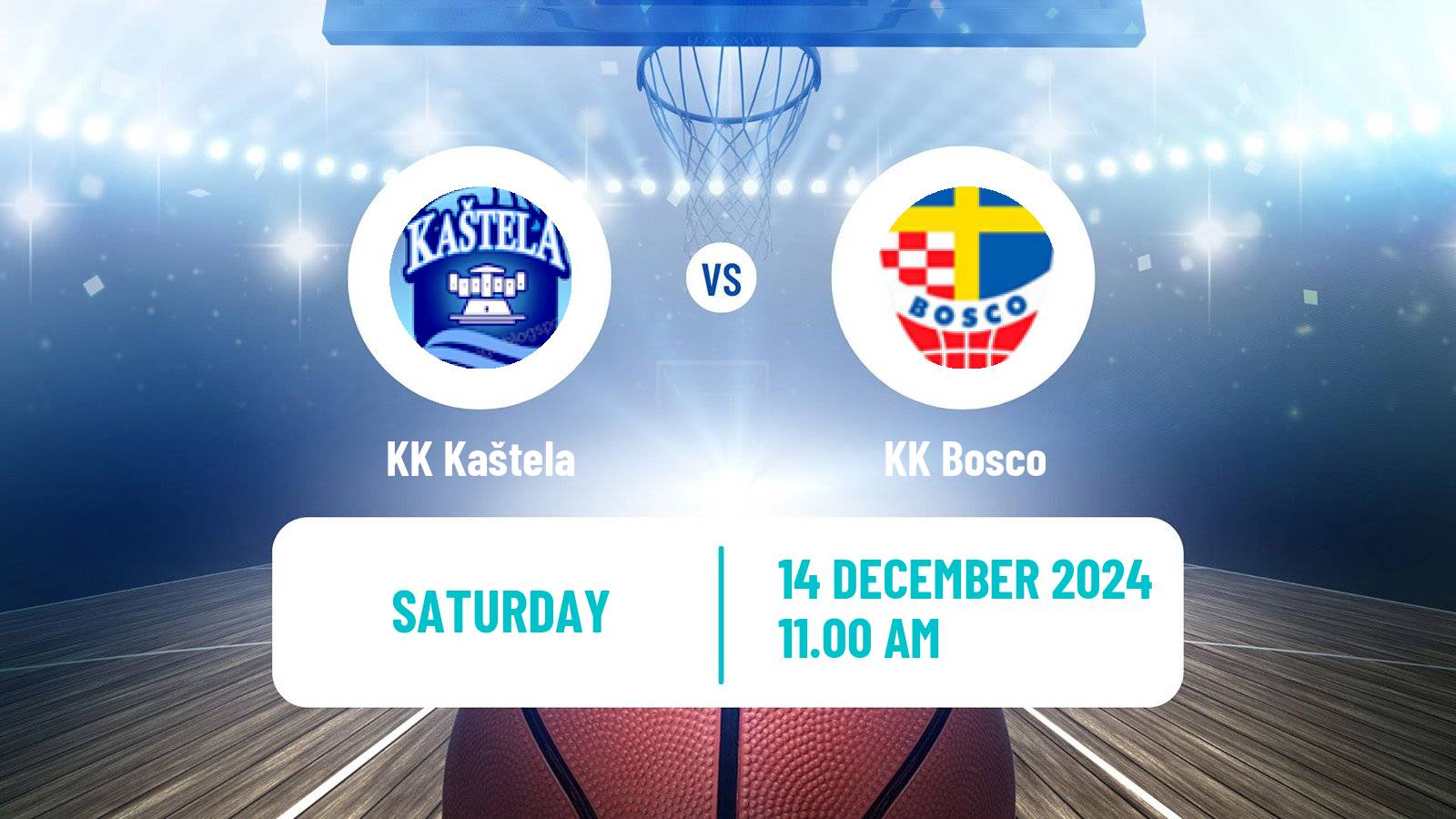 Basketball Croatian Prva Liga Basketball Kaštela - Bosco