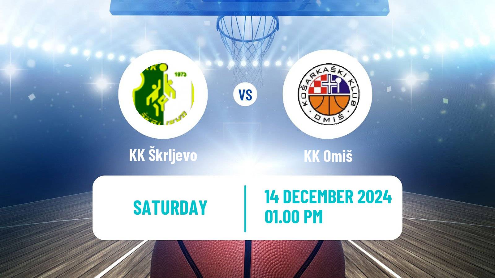 Basketball Croatian Prva Liga Basketball Škrljevo - Omiš