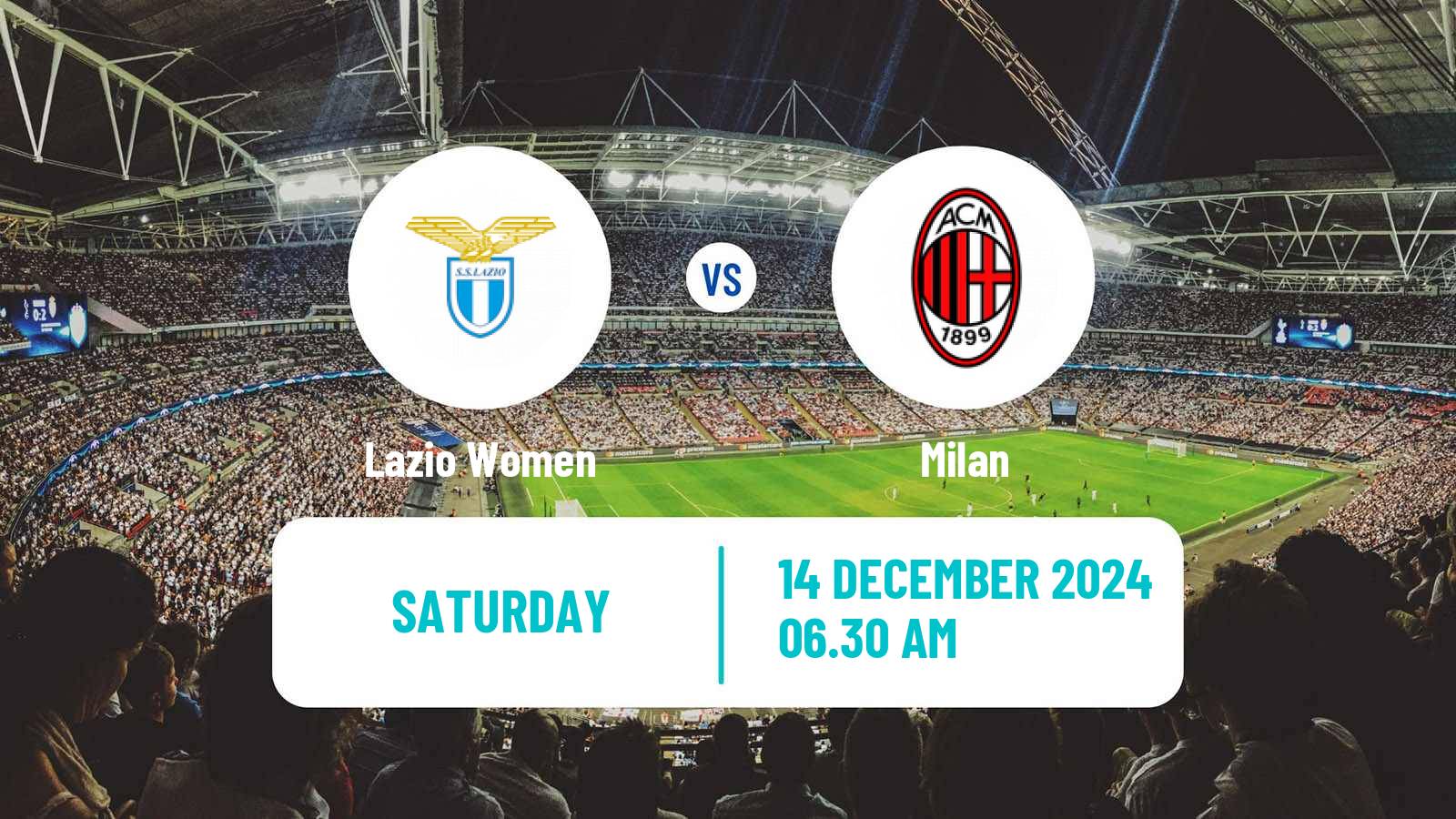 Soccer Italian Serie A Women Lazio - Milan