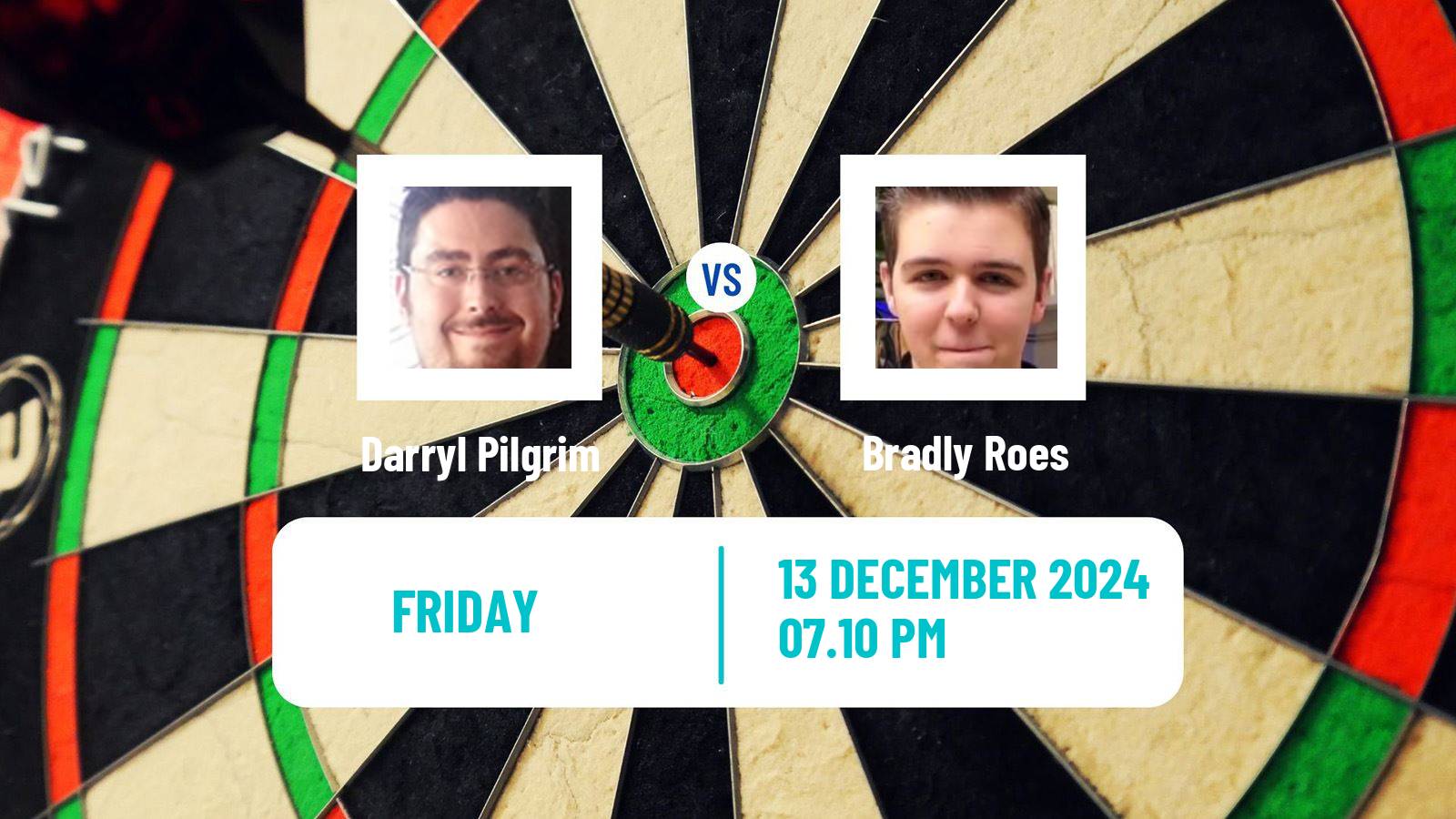 Darts Adc Global Championship Darryl Pilgrim - Bradly Roes