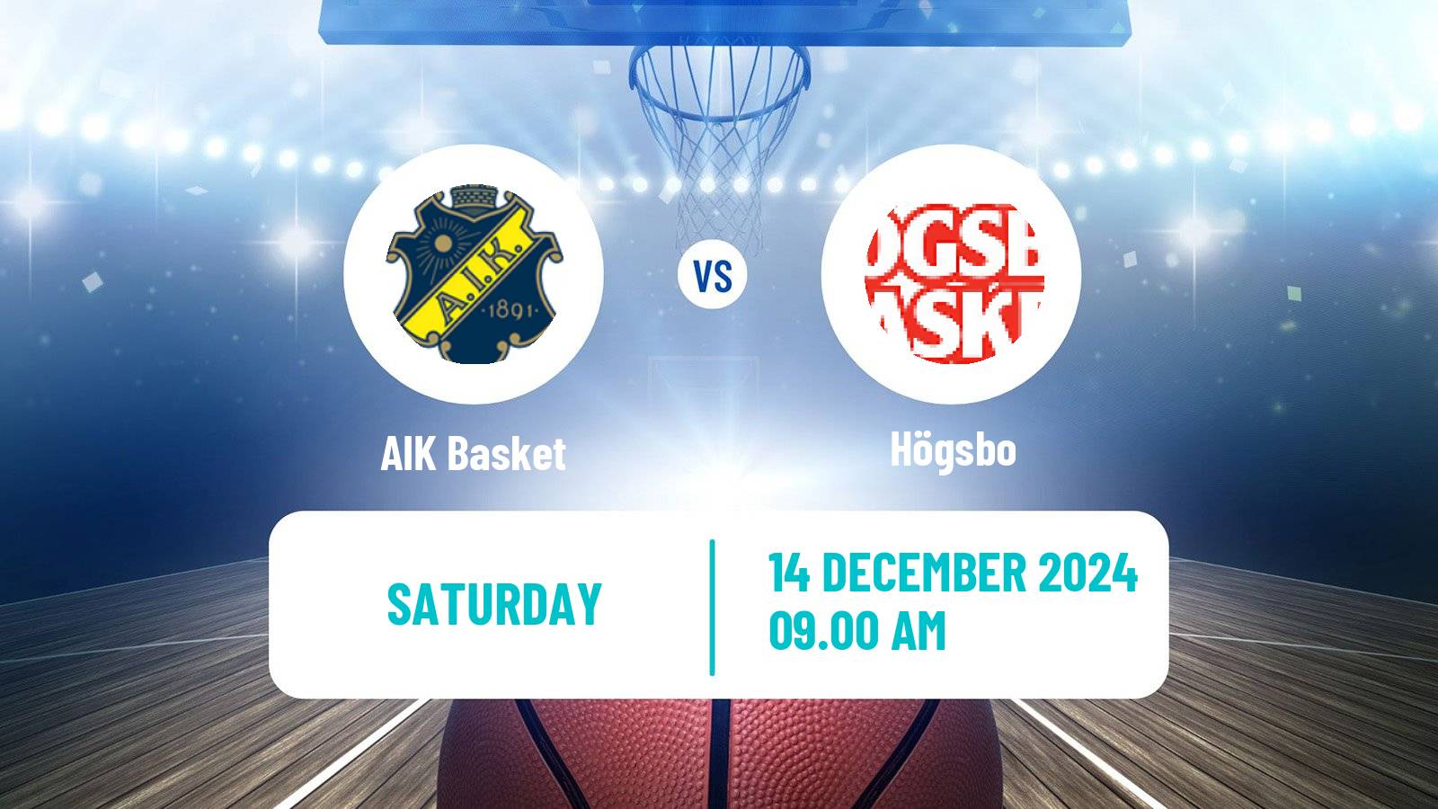 Basketball Swedish Basketligan Women AIK Basket - Högsbo