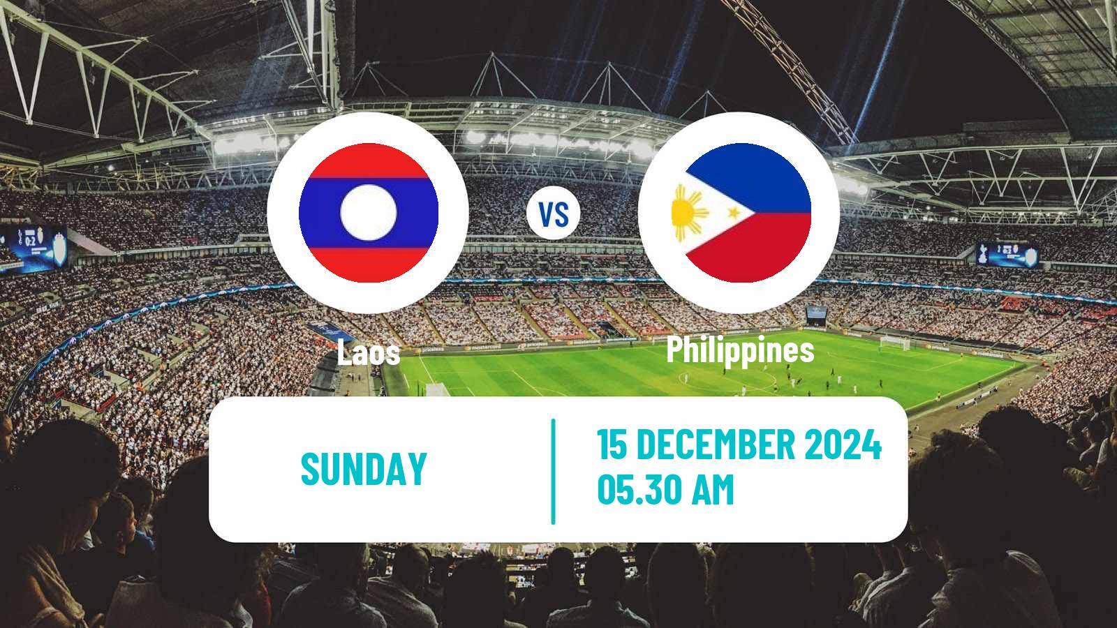 Soccer AFF Сhampionship Laos - Philippines