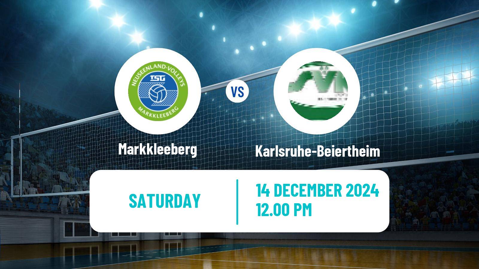 Volleyball German 2 Bundesliga South Volleyball Women Markkleeberg - Karlsruhe-Beiertheim