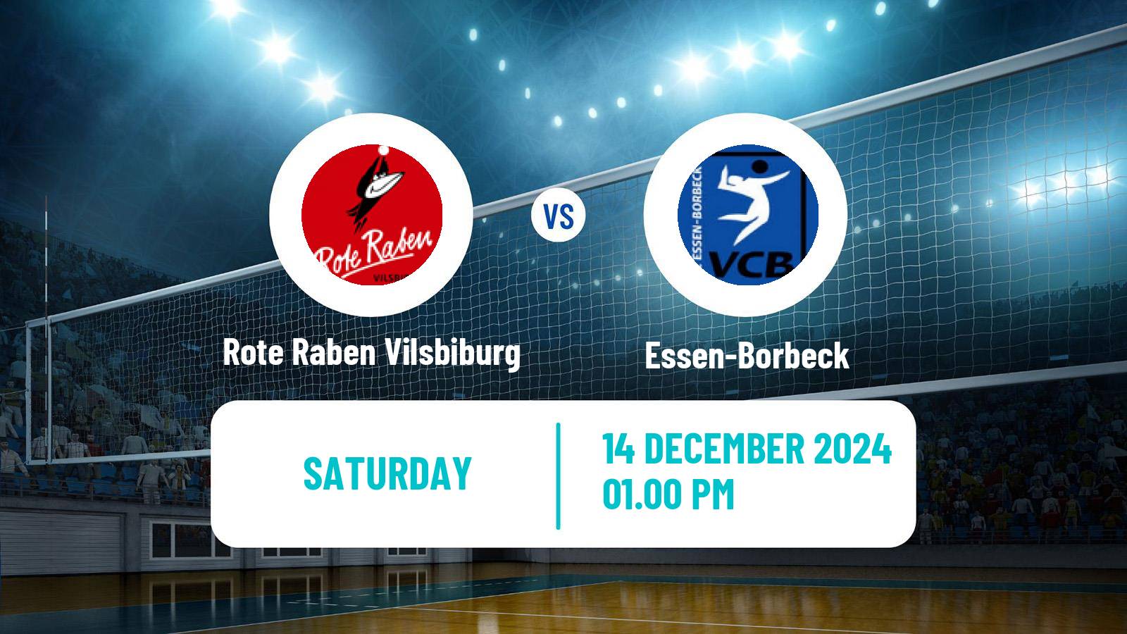 Volleyball German 2 Bundesliga Pro Volleyball Women Rote Raben Vilsbiburg - Essen-Borbeck