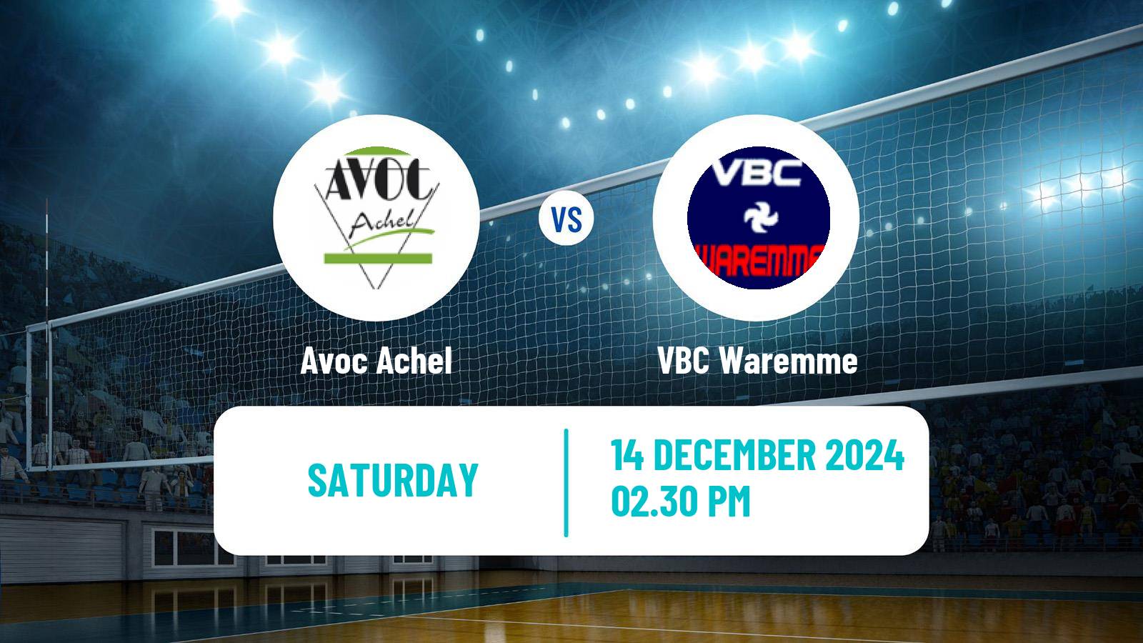 Volleyball Belgian League Volleyball Achel - Waremme