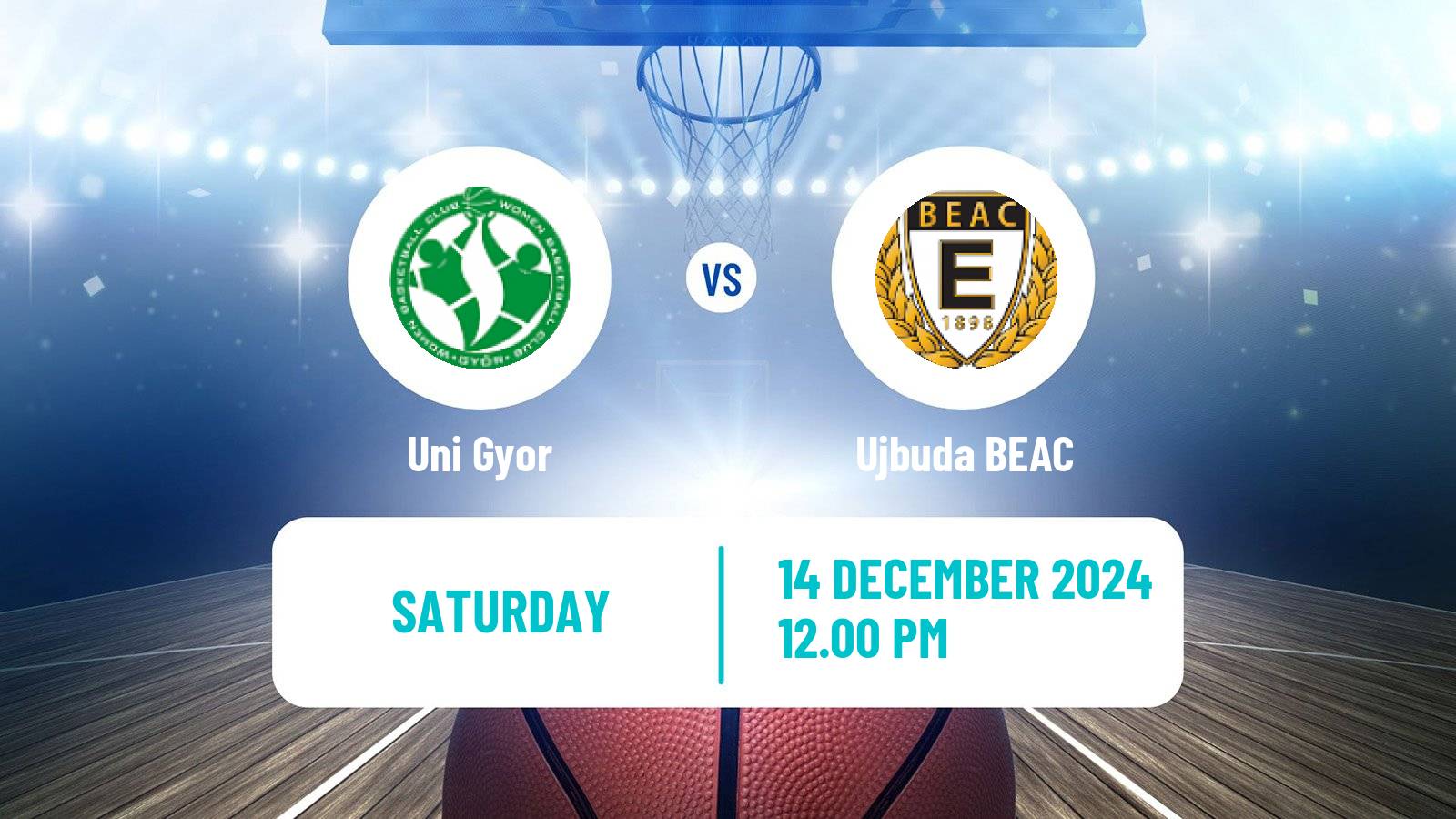 Basketball Hungarian NB I Basketball Women Uni Gyor - Ujbuda BEAC