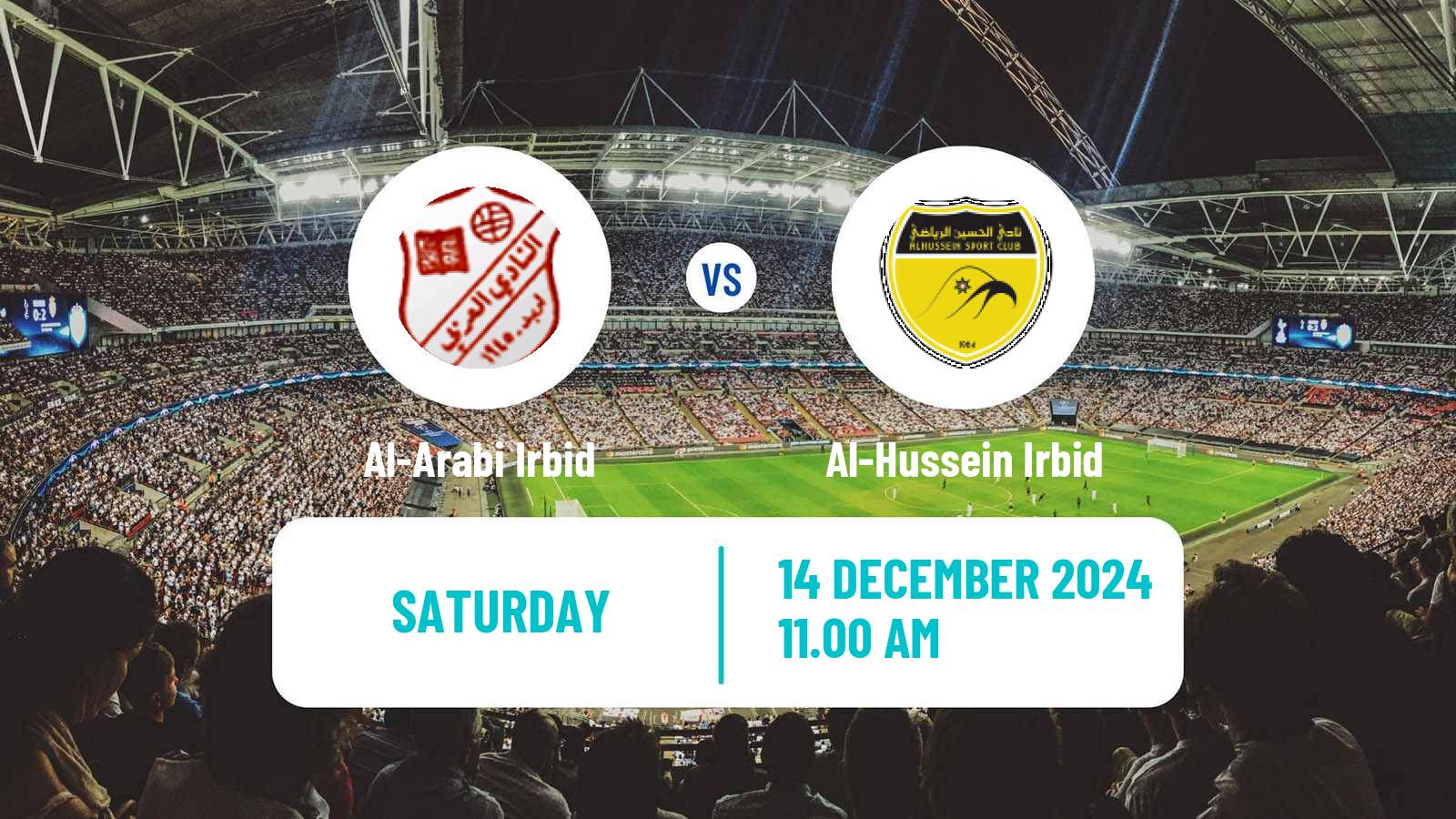 Soccer Jordan Cup Al-Arabi Irbid - Al-Hussein Irbid