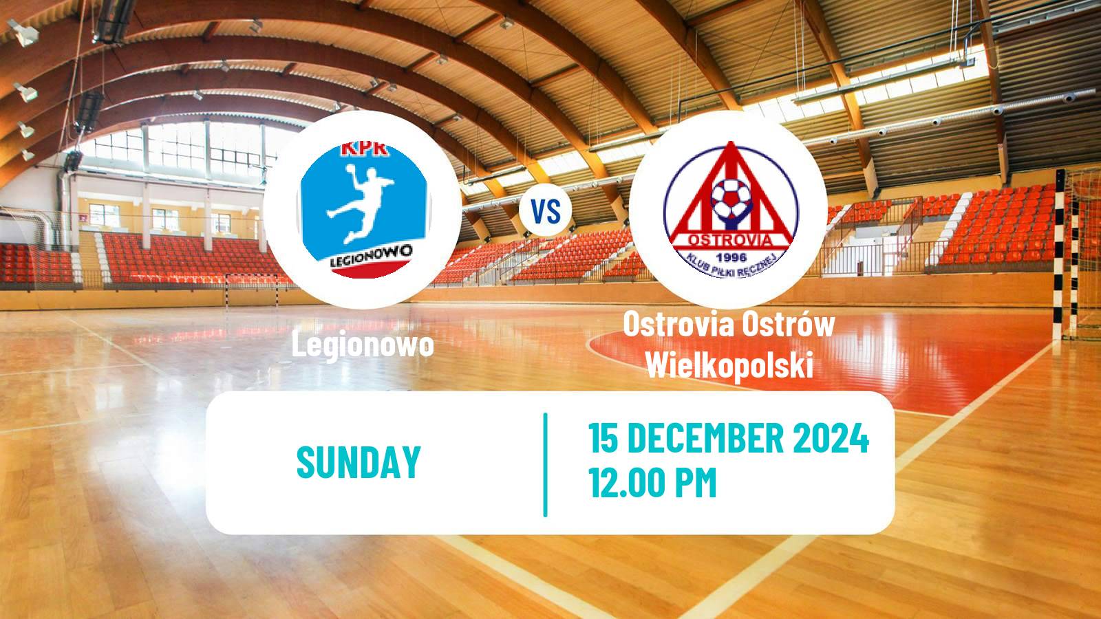 Handball Polish Superliga Handball Legionowo - Ostrovia Ostrów Wielkopolski