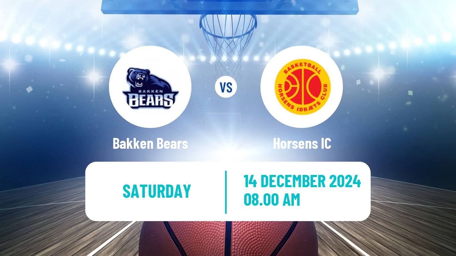 Basketball Danish Cup Basketball Bakken Bears - Horsens